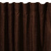 Штора ARDESTO 150х270см, мікровелюр, 100% поліестер, коричневий