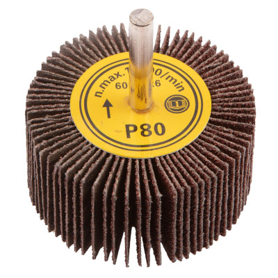 Graphite 55H759 Круги пелюсткові із хвостовиком, 60 x 30 мм, K80 Graphite 55H759 Круги пелюсткові із хвостовиком, 60 x 30 мм, K80