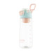 Пляшка для води з відсіком для фруктів ARDESTO Duo 720мл, пластик, блакитний, рожевий