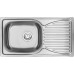 Мийка кухонна Deante Doppio, нерж.сталь, прямокут., з крилом, 780х430х160мм, чаша - 1, накладна, нерж Мийка кухонна Deante Doppio, нерж.сталь, прямокут., з крилом, 780х430х160мм, чаша - 1, накладна, нерж