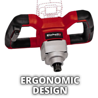Einhell Міксер будівельний акум TE-MX 18 Li - Solo, 18В, PXC, М14, 0-620 об/хв