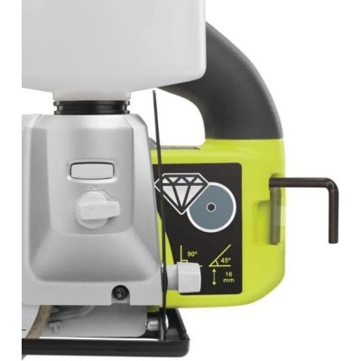 Ryobi Плиткоріз акумуляторний LTS180M 18В One+ диск 102мм глибина різу 22мм мокрий різ 2.3кг без АКБ та ЗП