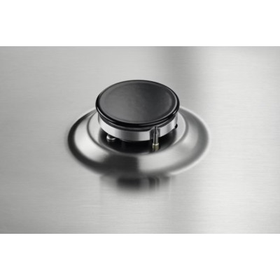 Варильна поверхня Electrolux газова, 30см, чавун, Доміно, нерж EGG3322NVX