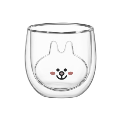 ARDESTO Набір чашок Animals з подвійними стінками, 300 мл, 2 од., боросилікатне скло ARDESTO Набір чашок Animals з подвійними стінками, 300 мл, 2 од., боросилікатне скло