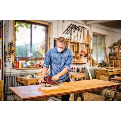 Шліфмашина ексцентрикова Einhell TE-RS 40 E400Вт 125мм 12000-24000кол/хв 1.87кг Шліфмашина ексцентрикова Einhell TE-RS 40 E400Вт 125мм 12000-24000кол/хв 1.87кг