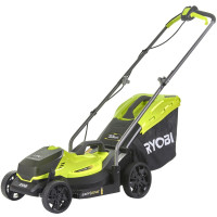 Газонокосилка аккумуляторная Ryobi RLM18X33B-40 ONE+ 18В акб 1х4А·год 33см 35л 25-65мм 8.7кг (5133004306)