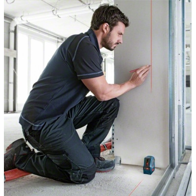 Нівелір лазерний Bosch Professional GLL 2-10 до 10м ±0.3мм/м червоний промінь IP 54