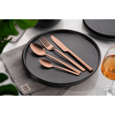 ARDESTO Набір столових приборів Black Mars Favola 4 пр., мідний, нержавіюча сталь ARDESTO Набір столових приборів Black Mars Favola 4 пр., мідний, нержавіюча сталь