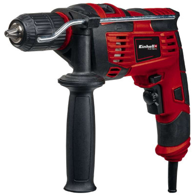 Дрель ударная Einhell TC-ID 720/1 E 720 Вт ШЗП 1.5-13мм 0-1800об-хв 1.92кг Дрель ударная Einhell TC-ID 720/1 E 720 Вт ШЗП 1.5-13мм 0-1800об-хв 1.92кг