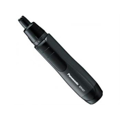 Тример Panasonic, для носа, 1хАА, насадок-1, сталь, чорний