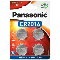 Батарейка Panasonic CR 2016 BL 4шт Батарейка Panasonic CR 2016 BL 4шт