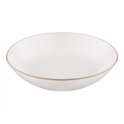 Тарелка суповая ARDESTO Asti, 790мл, 20.2см, керамика, белый Тарелка суповая ARDESTO Asti, 790мл, 20.2см, керамика, белый