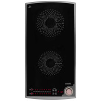 Плитка настільна Sencor індукційна, комф. - 2, 1.3+1.8кВт, управл - сенсор-мех., чорний