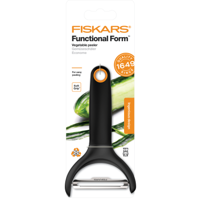 Fiskars Овочечистка горизонтальна з рухомим лезом Functional Form, нерж. сталь, пластик