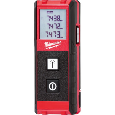 Далекомір лазерний Milwaukee LDM30, 0.15-30м, ±2мм, 2AАA 0.1кг