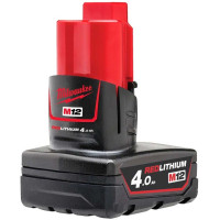 Акумулятор Milwaukee Redlithium M12 12В 4А·год 0.4кг