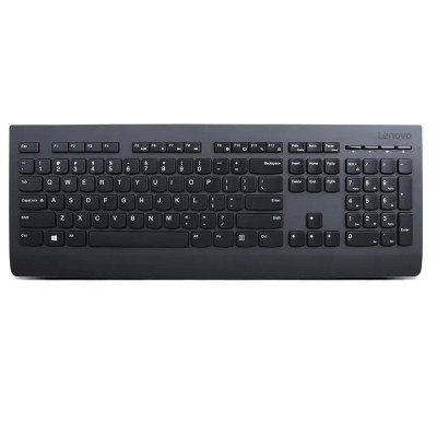 Клавиатура мембранная Lenovo Professional 108key, WL, EN/UKR/RU, черный