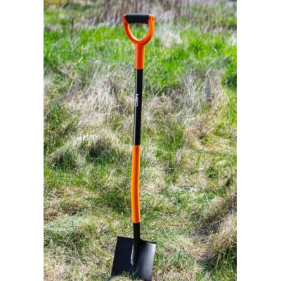 Neo Tools Лопата штикова пряма, руків'я металеве D-подібне, 125см, 2.12кг Neo Tools Лопата штикова пряма, руків'я металеве D-подібне, 125см, 2.12кг