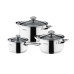 Набір посуду ARDESTO Gemini Gourmet Varese, 6 предметів, нержавіюча сталь