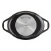 Каструля Tefal Air, з кришкою, 5.7л, алюміній, чорний