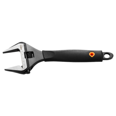 Neo Tools Ключ розвідний 250 мм, 0-50мм, сталь CrV, DіN 3117, прогумована рукоятка Neo Tools Ключ розвідний 250 мм, 0-50мм, сталь CrV, DіN 3117, прогумована рукоятка