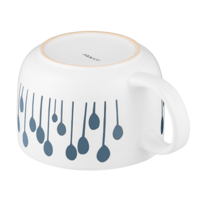 Чашка ARDESTO Piera, 450мл, керамика, белый