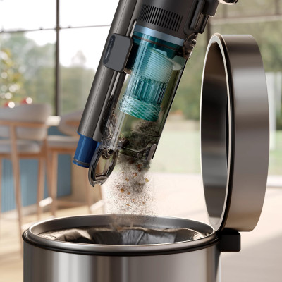 Пилосос Philips безпровідний Complete Series 8000, вологе прибирання, конт пил -0.6л, автон. робота до 80хв, чорно-блакитний Пилосос Philips безпровідний Complete Series 8000, вологе прибирання, конт пил -0.6л, автон. робота до 80хв, чорно-блакитний