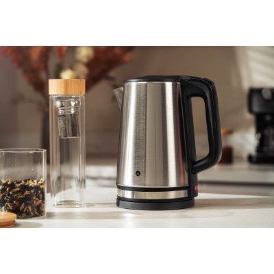 Електрочайник ARDESTO 2.2л, нерж. сталь, сріблястий Електрочайник ARDESTO 2.2л, нерж. сталь, сріблястий