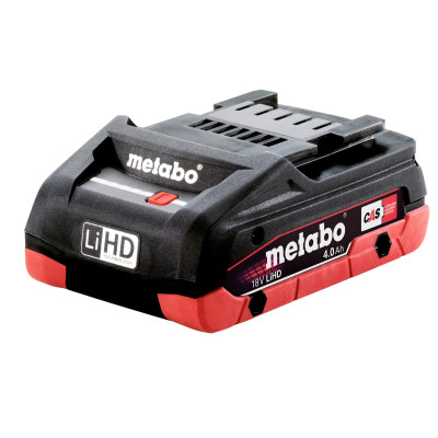 Акумулятор Metabo LIHD 18В 4А·год 0.58кг Акумулятор Metabo LIHD 18В 4А·год 0.58кг