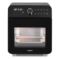 ARDESTO Мультипіч, 2250Вт, об'єм-15л, сенсорне керування, функція приготування на пару, 40-220°C, метал/пластик, біло-чорний ARDESTO Мультипіч, 2250Вт, об'єм-15л, сенсорне керування, функція приготування на пару, 40-220°C, метал/пластик, біло-чорний