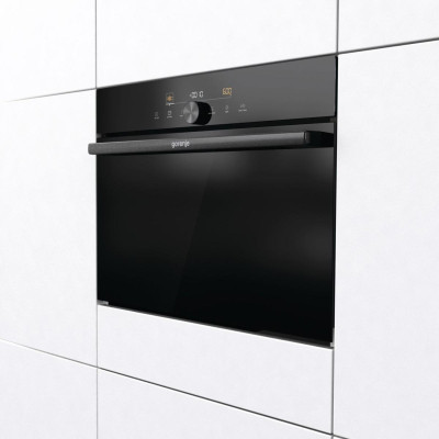 Духова шафа Gorenje електрична компактна, 50л, A+, дисплей, ф-ція мікрохвиль, чорний Духова шафа Gorenje електрична компактна, 50л, A+, дисплей, ф-ція мікрохвиль, чорний