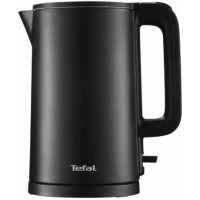 Електрочайник Tefal Thermo Protect, 1.5л, пластик, нержавіюча сталь, чорний Електрочайник Tefal Thermo Protect, 1.5л, пластик, нержавіюча сталь, чорний