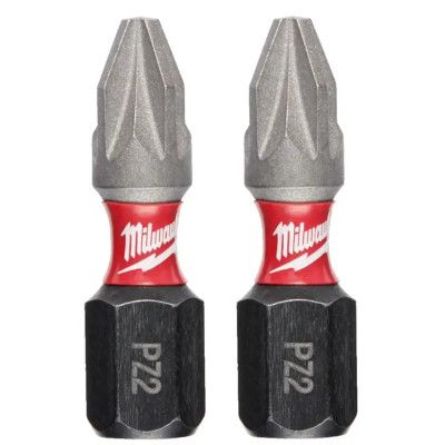 Біти Milwaukee Shockwave, PZх25мм, набір 2шт