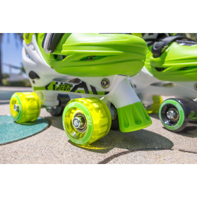 Роликові ковзани Neon Combo, розмір 34-37, зелений