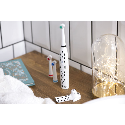 Щітка зубна електр. ARDESTO, ETB-003DOG, для дітей, 8.8т. колив/хв, насадок-3, IPX6, білий