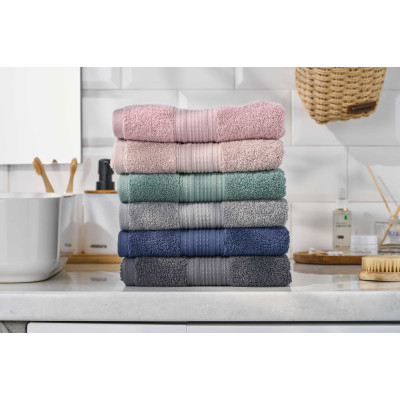 Рушник махровий ARDESTO SuperSoft 70х140см, 100% бавовна, сірий Рушник махровий ARDESTO SuperSoft 70х140см, 100% бавовна, сірий