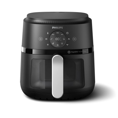 Philips Мультипіч Ovi digital, 1500Вт, чаша-4.2л, сенсорне керування, 13 авто. програм, віконце, пластик, чорний