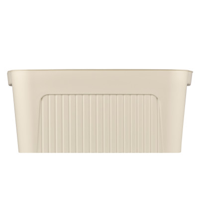 Ящик з кришкою для зберігання ARDESTO 32х21.5х14см, 6л, пластик PP, бежевий