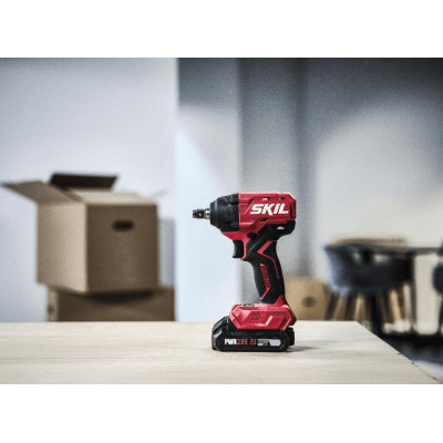 Гайковерт ударний SKIL 3241 CA 20В безщітковий до 3350об/хв 500Нм 1кг без АКБ та ЗП Гайковерт ударний SKIL 3241 CA 20В безщітковий до 3350об/хв 500Нм 1кг без АКБ та ЗП