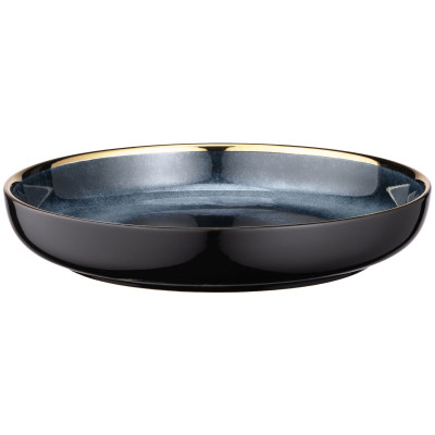 ARDESTO Тарілка глибока Andria, 21.1см, кераміка, синьо-сірий