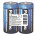 Батарейка Panasonic GENERAL PURPOSE вугільно-цинкова C(R14) плівка, 2 шт.