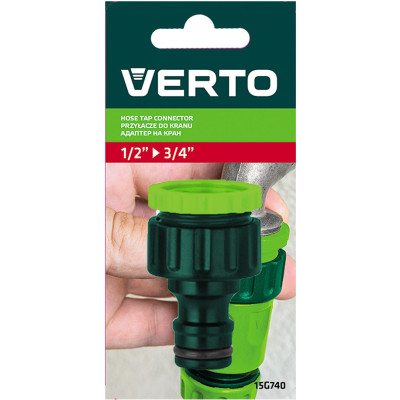 Verto Конектор для крана, 1/2