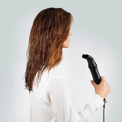 Фен-щітка Rowenta Express Style, 800Вт, 3 режими, іоніз-я, хол. обдув, кераміка, турмалін, чорно-золотий Фен-щітка Rowenta Express Style, 800Вт, 3 режими, іоніз-я, хол. обдув, кераміка, турмалін, чорно-золотий