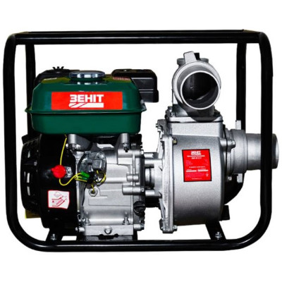 Мотопомпа бензинова Зеніт ЗМП-80 v2.0, 60м3/г (1000л/хв), 6.5к.с, 25кг Мотопомпа бензинова Зеніт ЗМП-80 v2.0, 60м3/г (1000л/хв), 6.5к.с, 25кг