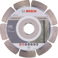 Диск алмазний Bosch Professional Standard for Concrete, 125х22.23мм, по бетону Диск алмазний Bosch Professional Standard for Concrete, 125х22.23мм, по бетону