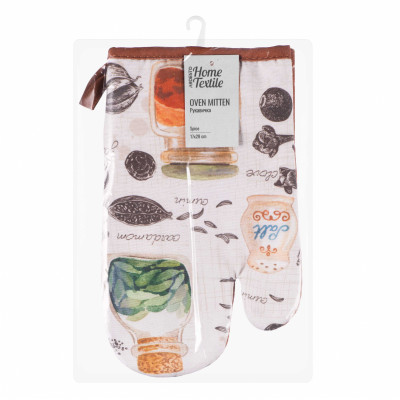 Рукавичка ARDESTO Spice 17х28см, 90% поліестер, 10% бавовна Рукавичка ARDESTO Spice 17х28см, 90% поліестер, 10% бавовна