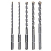 Набір бурів по бетону Bosch Professional SDS-Plus, 6-12мм, кейс, 5шт