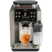 Кавомашина Krups Sensation Elite Hot&Cold, 1.7 л, зерно, автомат.капучинатор, дисплей, авторецептів - 24, сенcор.керування, сріблястий-чорний Кавомашина Krups Sensation Elite Hot&Cold, 1.7 л, зерно, автомат.капучинатор, дисплей, авторецептів - 24, сенcор.керування, сріблястий-чорний