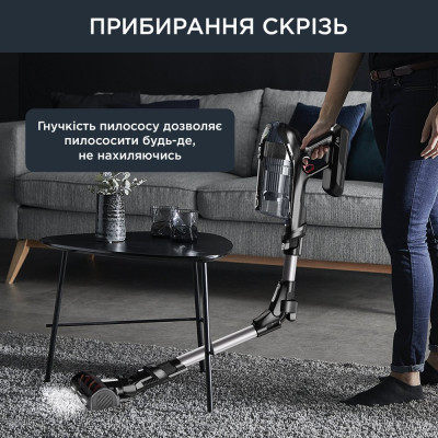 Пылесос Rowenta беспроводной X-Force Flex 14.60 Auto Animal, 48Вт, конт пил -0.9л, автон. работа до 70мин, НЕРА, чёрно-серый (RH9958WA) Пылесос Rowenta беспроводной X-Force Flex 14.60 Auto Animal, 48Вт, конт пил -0.9л, автон. работа до 70мин, НЕРА, чёрно-серый (RH9958WA)