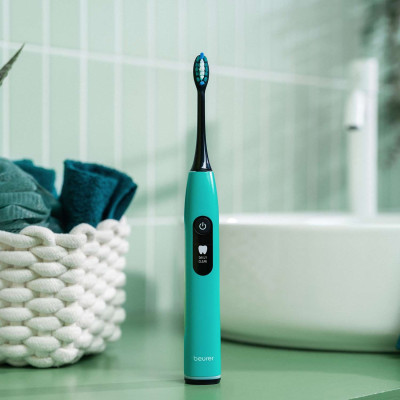 Щітка зубна електр. Beurer, Ocean Breeze GP, 80т. колив/хв, насадок-2, 5 режимів , бірюза